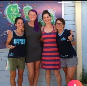 4/$30 👗F21 dark grey bodycon dress w/twisted back